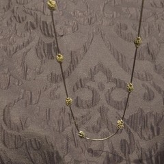 Medici Womens Gold Tone Necklace. Vtg. Signed.