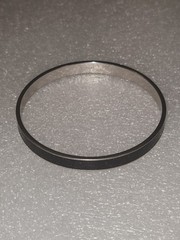 Vintage Bangle Bracelet Lot of 6 Enamel & Silver Tone Includes Signed Monet