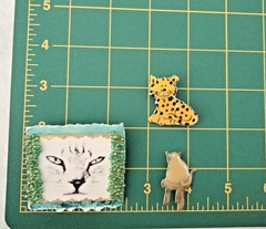 Handmade Cat Brooches (103 – 2389, 125 – 1839, 160 – 2381)