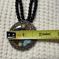 Celtic Scottish Miracle Black Bead Stone Viking Jewelry Designs Agate Vintage