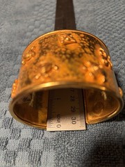 dominique aurientis cuff gold bracelet