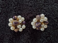 1950’s-1960’s Clip-On Earrings MCM Vintage
