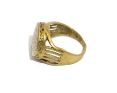 Vintage Ancient Bronze Antique Ring Rare Style Roman Old bronze Ring Extremely