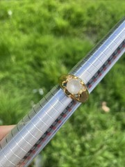 Vintage Uncas 18kt Gold Plated Ring Size 9