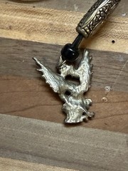 Vintage Necklace Lot Thunderbird & Dragon Pendants Costume Jewelry