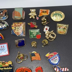 Hat Pin Lot Over 50 Assorted Some Signed Little To No Wear Except One