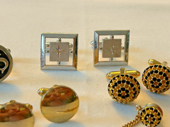 STATE TO VINTAGE CUFFLINKS LOT – Signed Vintage Pieces SWANK DANTE KENNET KANTRO
