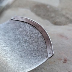 Vintage Sarah Coventry Silver Tone Wide Floral Etched Cuff Bracelet 6.5