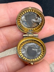 Vintage Gold Filled Double Sided Watch Fob