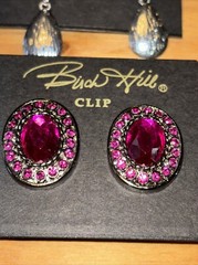 Six pair of vintage Birch Hill clip on earrings. Beautiful!
