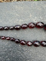 Wonderful Amber Cherry Bakelite Necklace 56 Grams