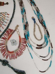 Vintage & Contemporary Lot Seed Bead Jewelry 17 Pieces (#300)
