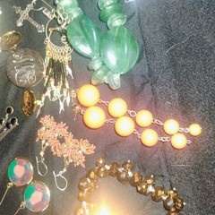 Vintage, MCM, Art Deco, Bakelite, Silver Jewelry