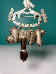 Antique Penca De Balanganda Brazilian Women’s Jewelry Silver