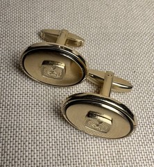 Vintage 1950s–1960s Allstate “Good Hands” Cufflinks RARE Collectible