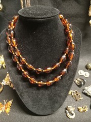 Vintage 2 Modern Costume Jewelry Necklaces Bracelets Earrings And More Amber Lot
