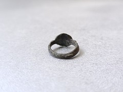 Antique Brass Viking Ring 13th – 15th Century Size 1.5 Found In Ukraine (1)