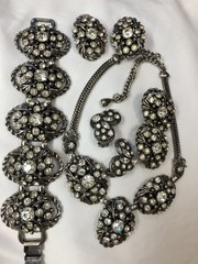Vintage Jewelry High End Lot Designer Sets Parures Hobe Eisenberg Vendome