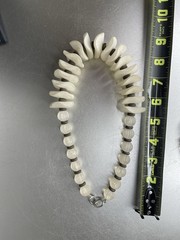 VINTAGE Unique 1970s 1980s Lightweight Tribal Layered Beaded Necklace