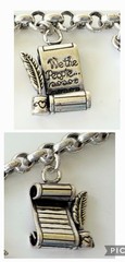 Brighton Washington DC Charm Bracelet White House Capitol Cherry Blossom