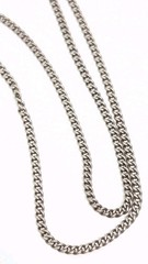 Victorian Antique Dik Dik Horn Necklace Pendant Sterling Silver Bezel And Chain