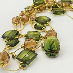 Estate Jewelry 2pc Set #21 costume statement this Set Is Absolutely Beautiful