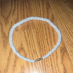 Puka Shell Necklace Choker 15 1/2 in Vintage