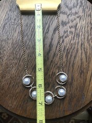 Monet Pearl Tower Necklace One Size Fits All