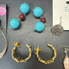 Vintage Beautiful Jewelry Earrings Lot Of 23, #5