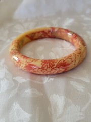 Vintage Lot of 5 Various Styles & Colors Bangle Bracelets