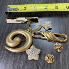Signed Monet Jewelry Lot – ALL SIGNED Monet Jewelry – Vintage