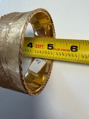 Vintage SOLID 14KT Gold Stamped 7″ Bracelet 40.7 Grams New Old Stock