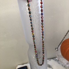 Vintage Murano Millefiori – Venetian Art Glass, Brass 26 in. Beautiful