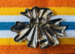 Vintage Modernistic Taxco 925 Brooch Sterling Silver Pin