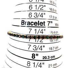 Vintage Joan Rivers Tennis Bracelet Blue Green Purple Swarovski Crystal 7 1/2″