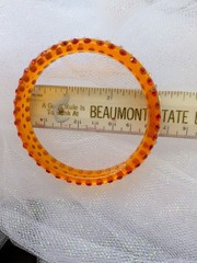 Vintage Y2K Lucite Rhinestone Bangle Bracelet Lot of 5 AB Crystal Neon Colors