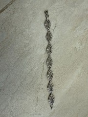 Vintage Sterling Bracelet- 7 Inches