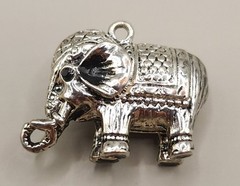 Vintage Style Elephant Charm Lot Pendant Necklace Boho Antique Bronze Silver 6pc
