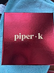 Piper K Dachshund Christmas Brooch – New In Box – For The Wiener Dog Lovers