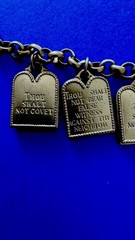 I am Edgar berebi and this my Never Worn 10 commandments Bracelet 1996