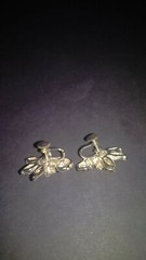 Vintage Signed Coro Costume Jewelry Adolf Katz Necklace and Earrings