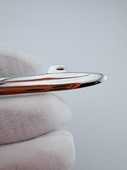 General Dynamics Silver Tone Submarine Tie Clip by Robbins Co