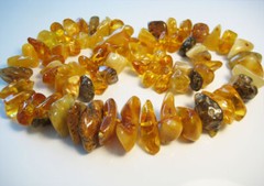 Genuine Massive Amber Huge Baltic Amber Necklace 80 grams 29 in !!!