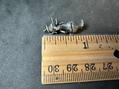 5.31g Vintage Sterling Silver 925 Donald Duck Cartoon Character Disney Pendant M