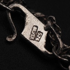 Vintage Silver Engraved CoinDesign Bracelet, 17.5cm Not specified