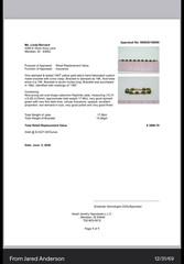 vintage custom made jade bracelet