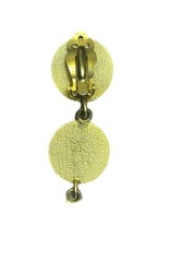 MaryBee Jewelry Vintage Feux Coin Earrings Currency Jewelry Gold Tone