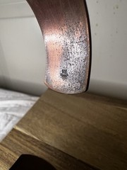 Vintage Wheeler Manufacturing Southwestern Copper Cuff Bracelet Intricate