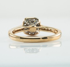 Natural Diamond Ring 14K Gold Engagement 1.00 ct