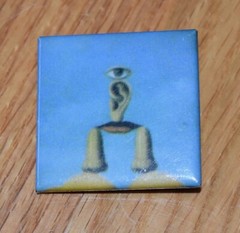 Magritte Surrealism Art Museum Pin Dada Portrait Modern Art Institute Chicago
